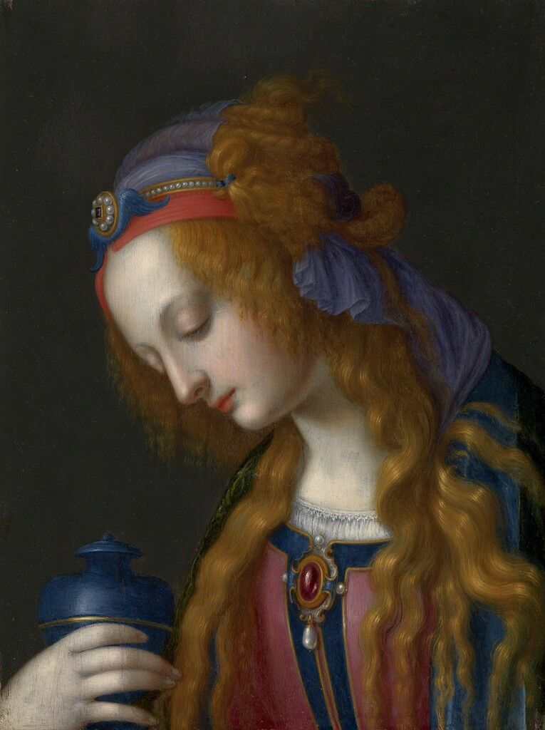 Francesco Bianchi Buonavita Mary Magdalene The Myrrhbearer First Half 17th Century Artsy