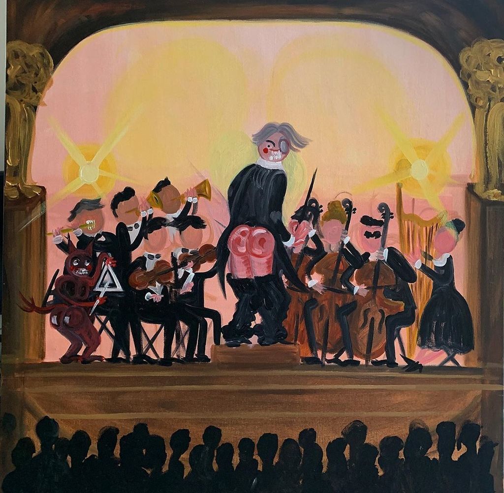 The devil always plays on the triangle