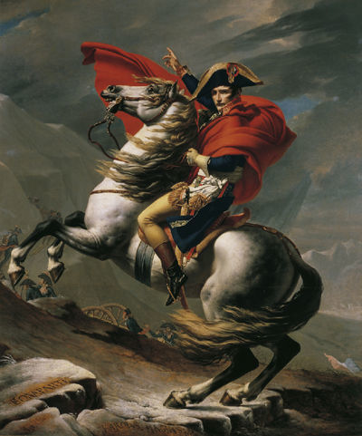 Napoleon at the Great St. Bernard