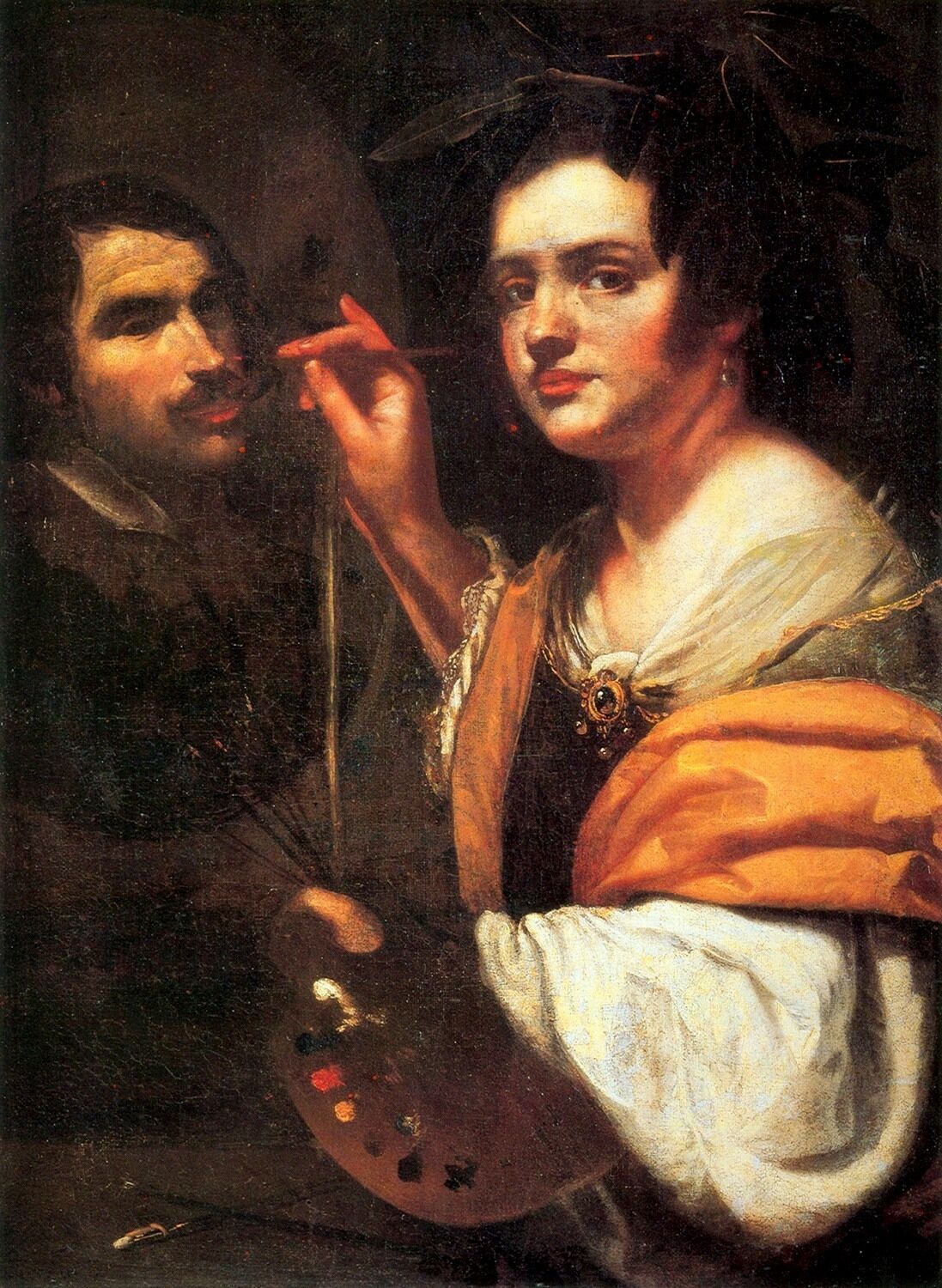 Artemisia Gentileschi Self Portrait As The Allegory Of Painting
