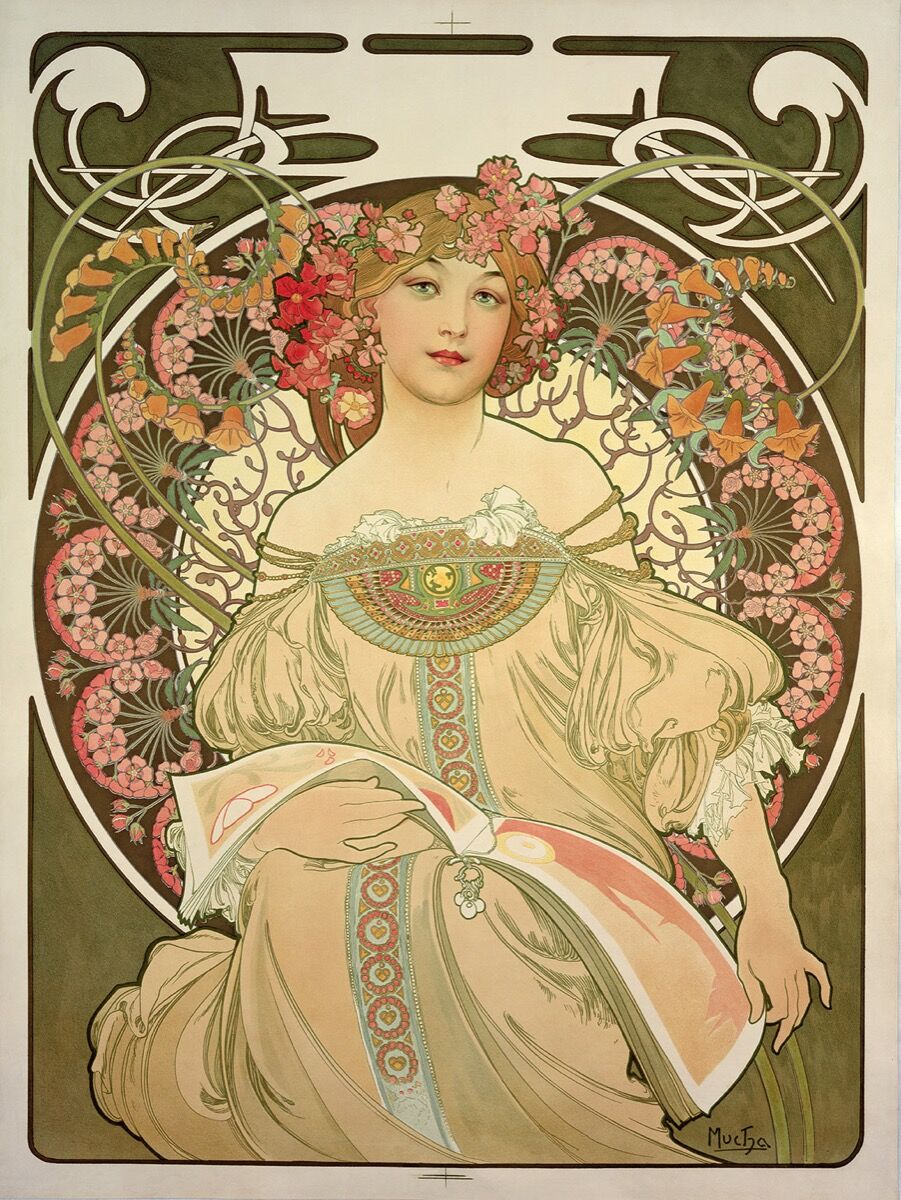 How Alphonse Mucha’s Iconic Posters Came to Define Art ...