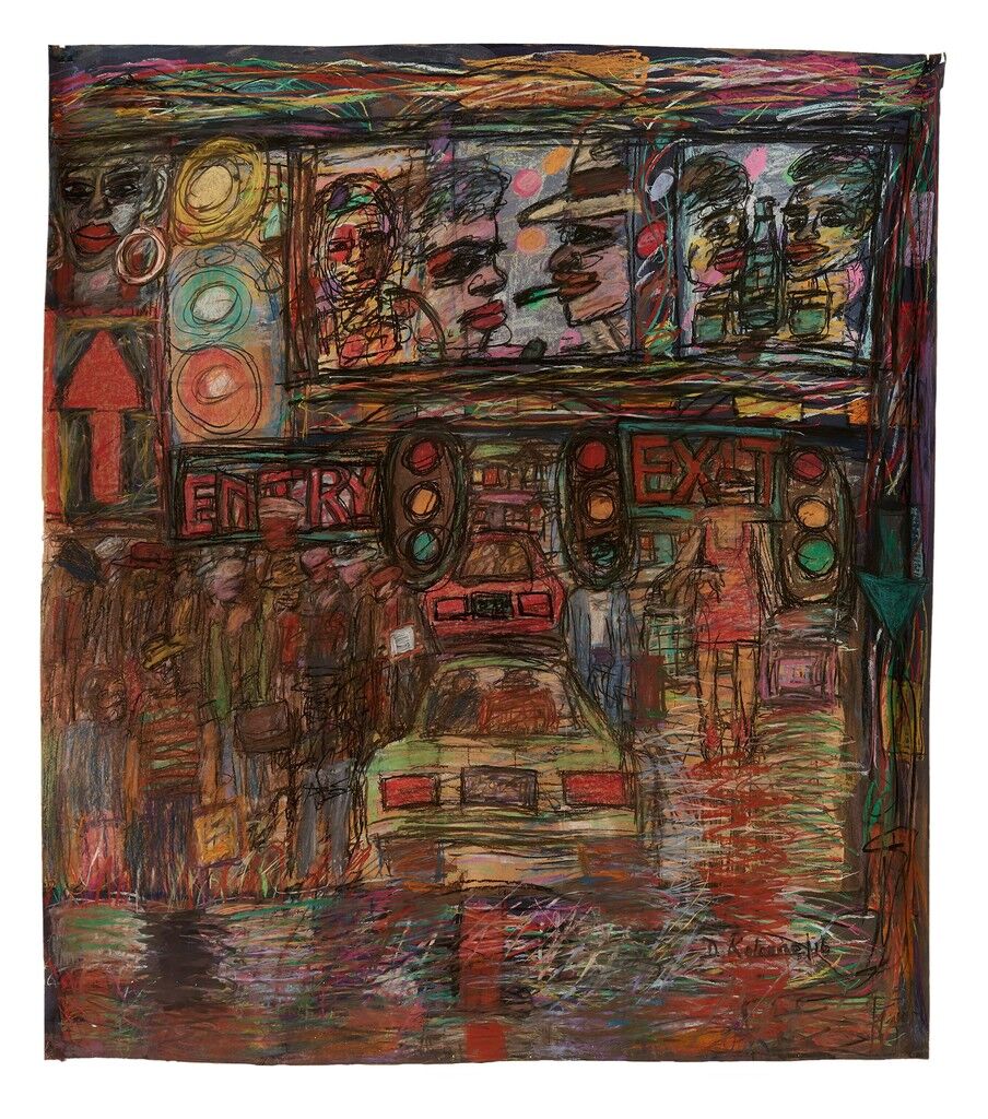 A South African Painter Captures the Frenetic Energy of Johannesburg