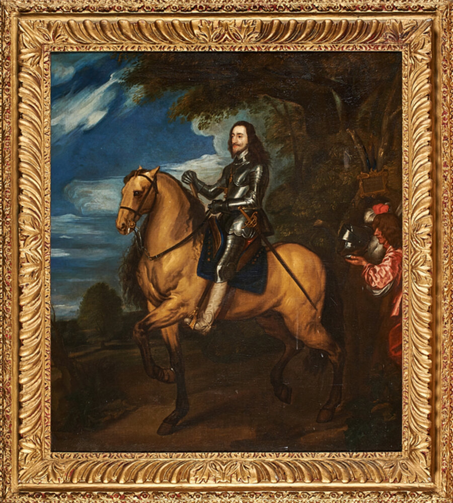"Retrato de Carlos I" (Portrait of Carlos I)