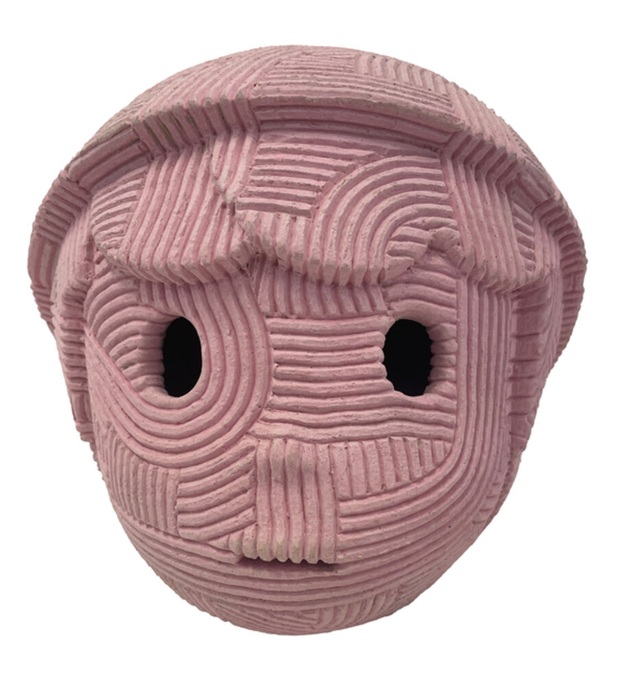 Pink-helmet