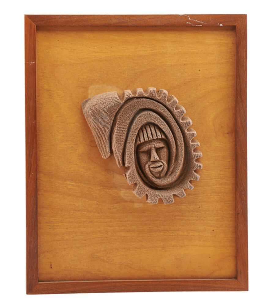 Untitled (Mounted Face)