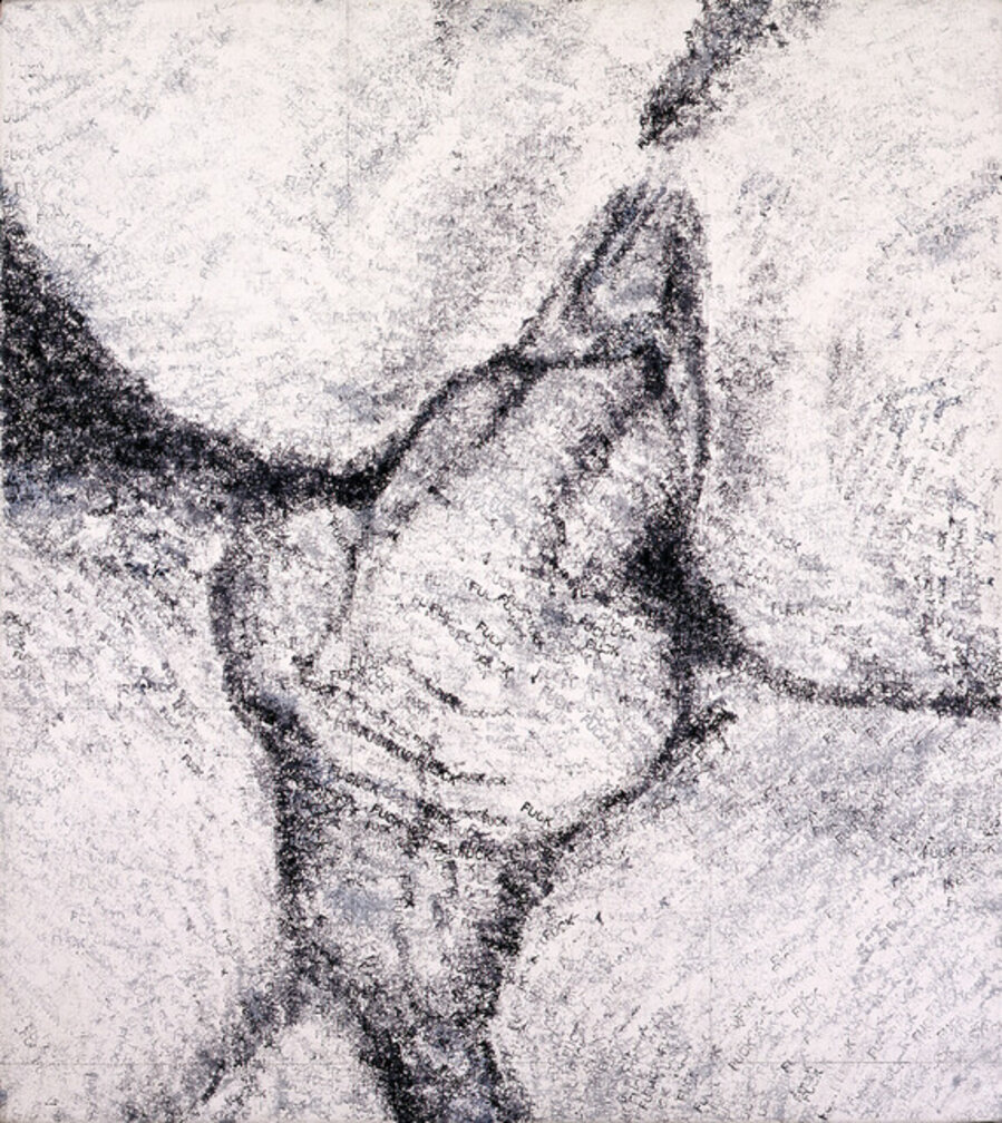 STUDY FOR FUCK PAINTING #10