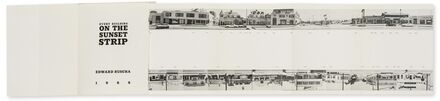 Ed Ruscha, ‘Every Building on Sunset Strip; Some Los Angeles Apartments; Twentysix Gasoline Stations; 34 Parking Lots’, 1966-1970