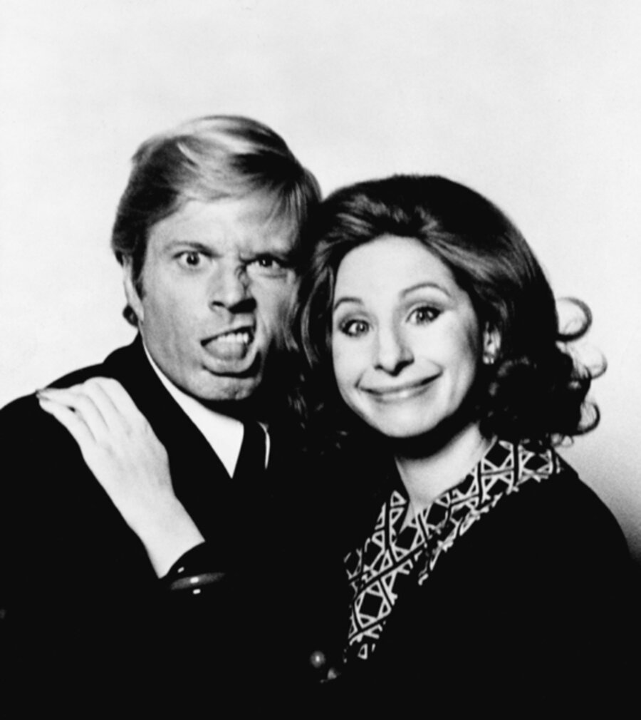 Barbra Streisand and Robert Redford