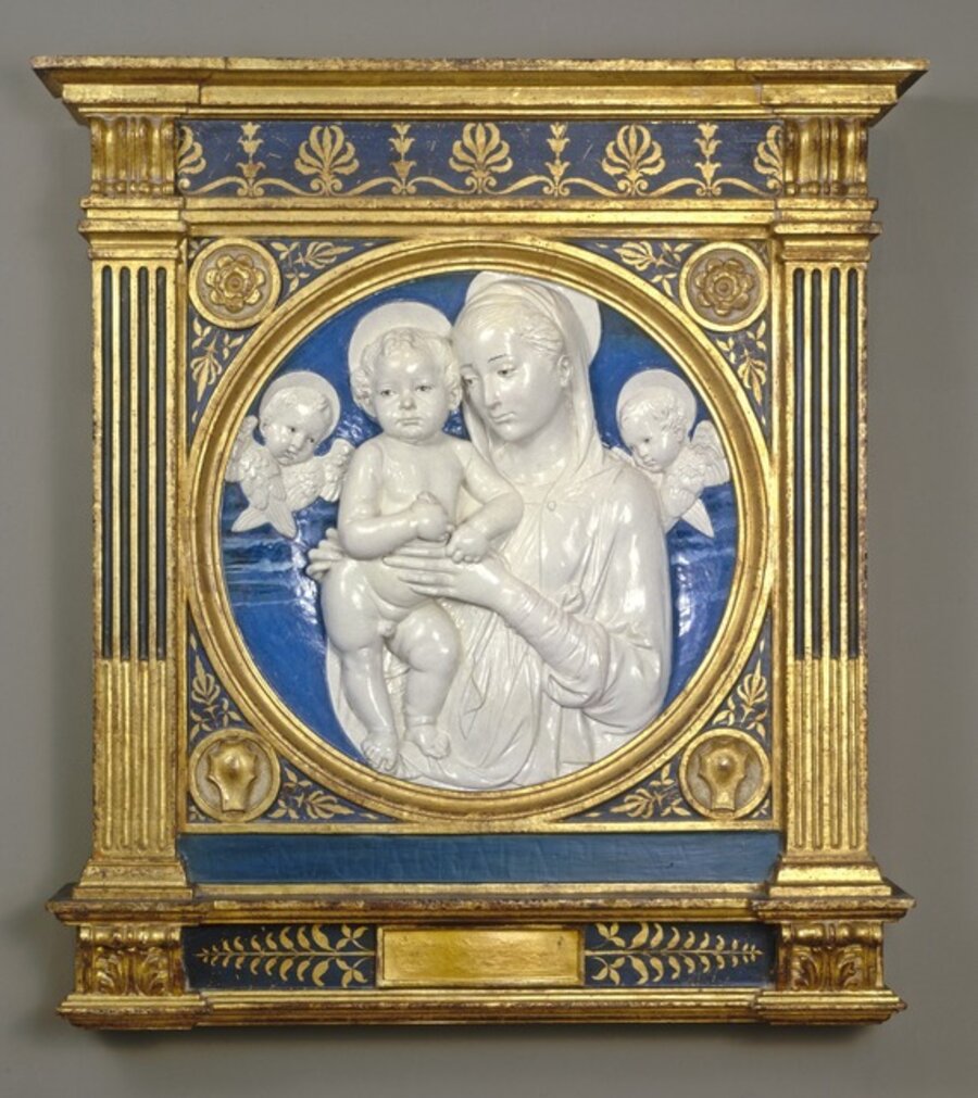Madonna and Child with Cherubim