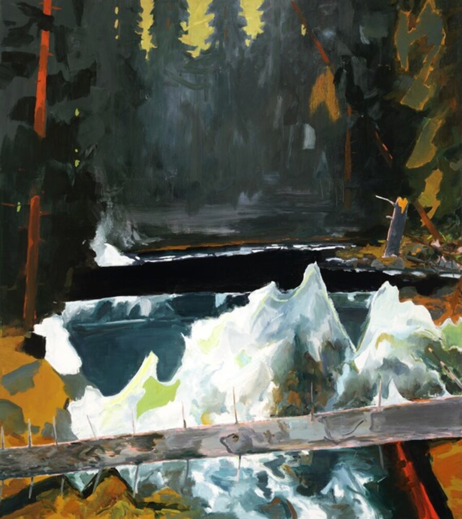 Rapids and Fallen Tree