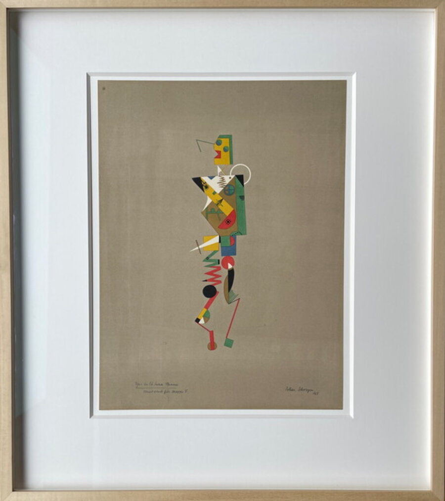 Figur des lüsternen Mannes