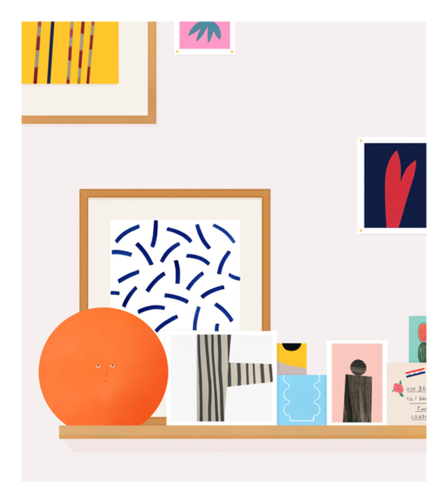 My Shelf (With Moon)