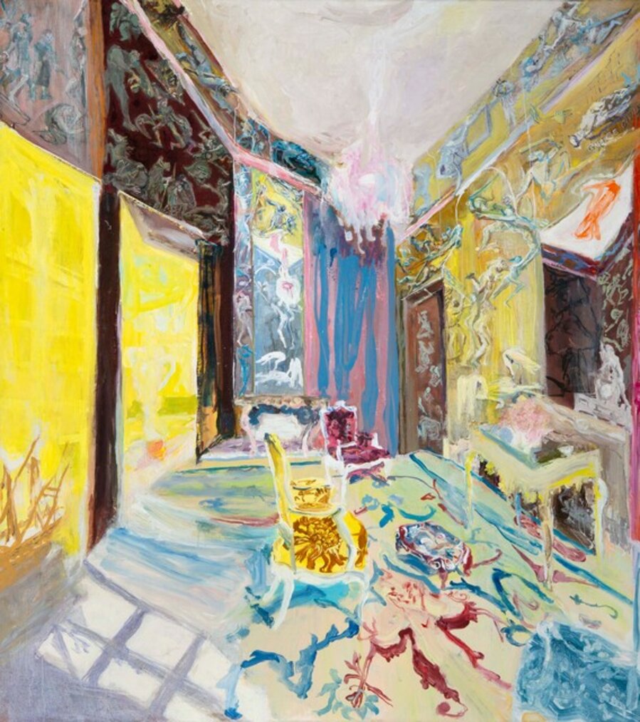 Magenta Arabesque