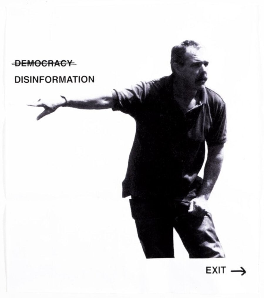 Democracy. Desinformation. Exit.