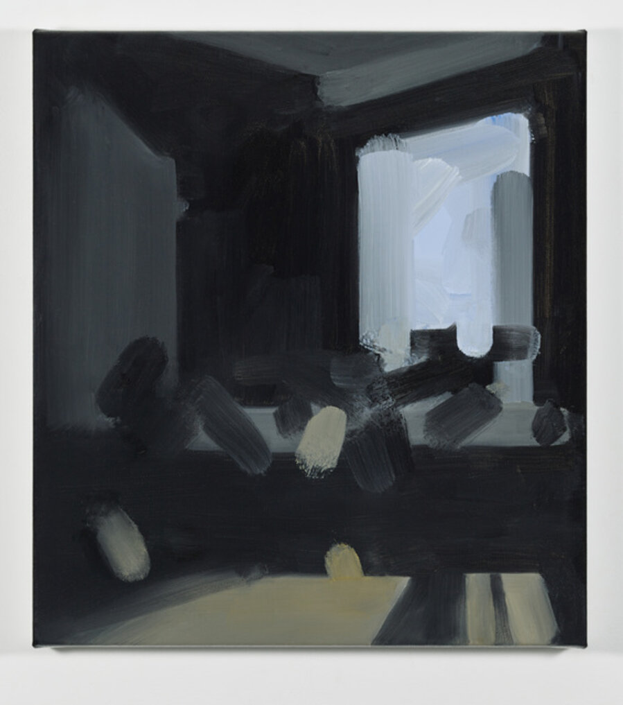 Rough Sketch after: Louis Asher "The Artist with Porth in his Studio", 46 x 37 cm, 1828