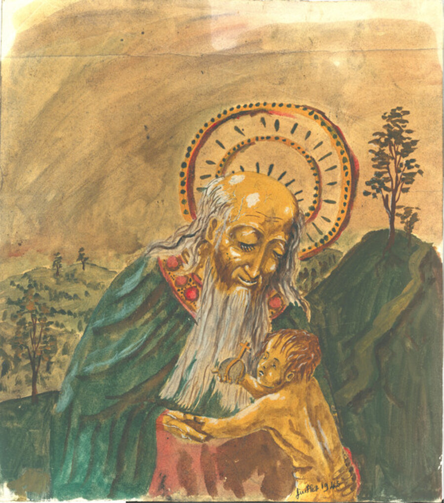 Scène religieuse