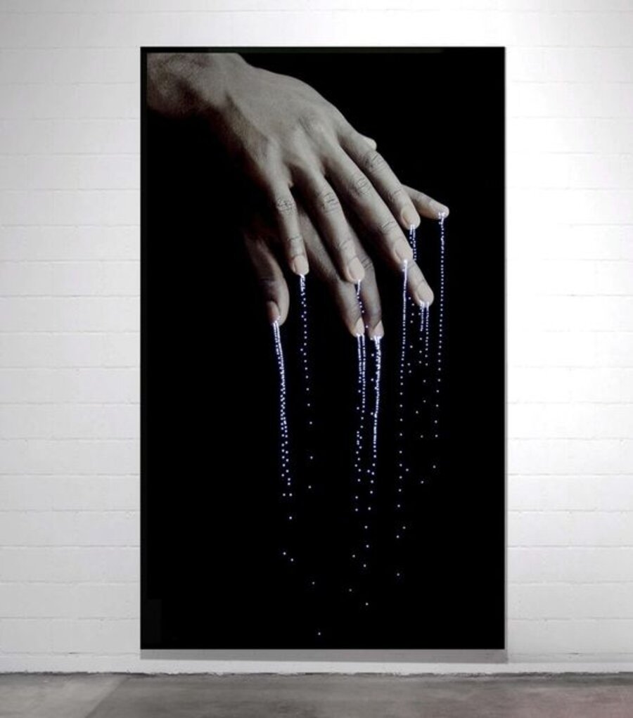 Black hands