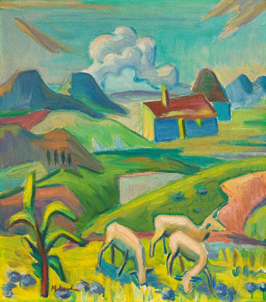 Landscape with Sheep