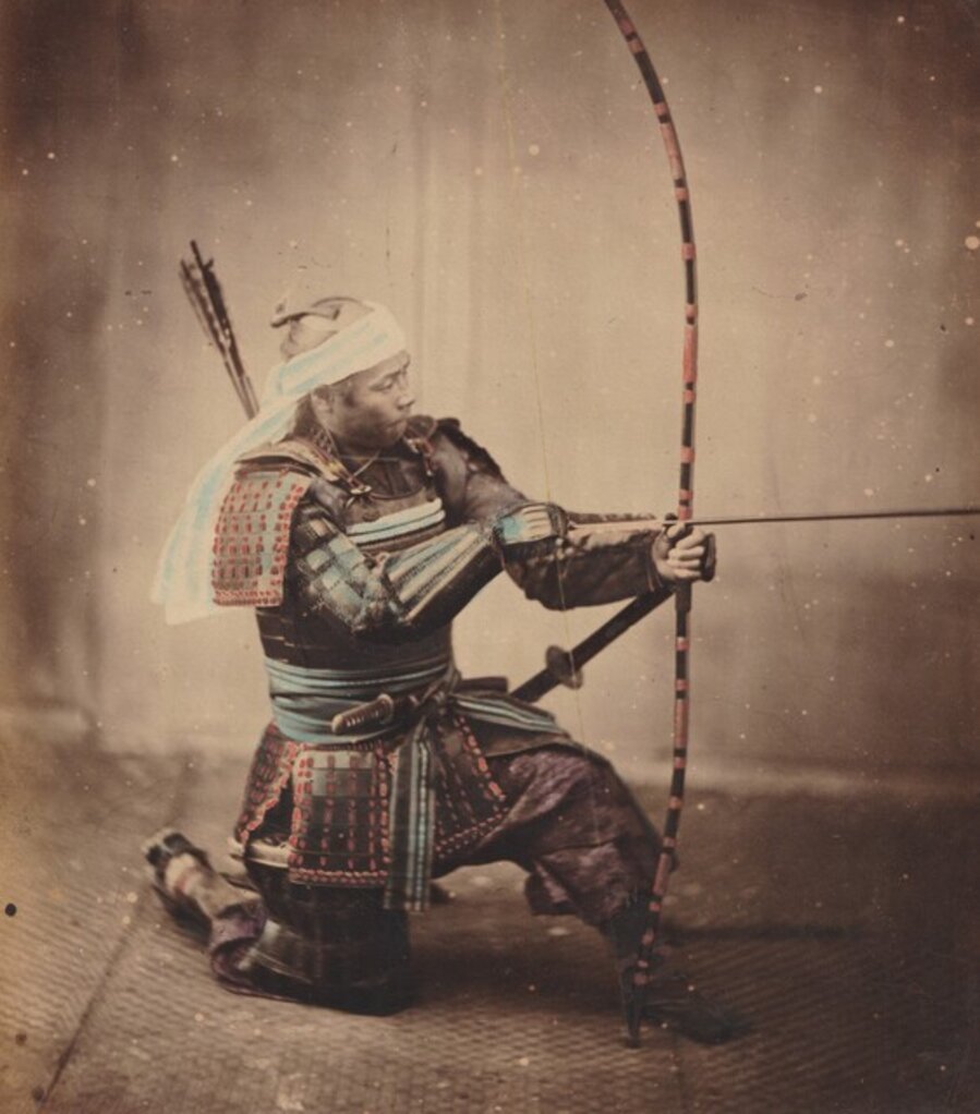 Samurai with Long Bow