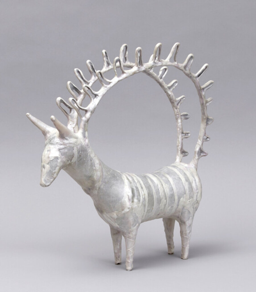 Animal with Large Antler Handles