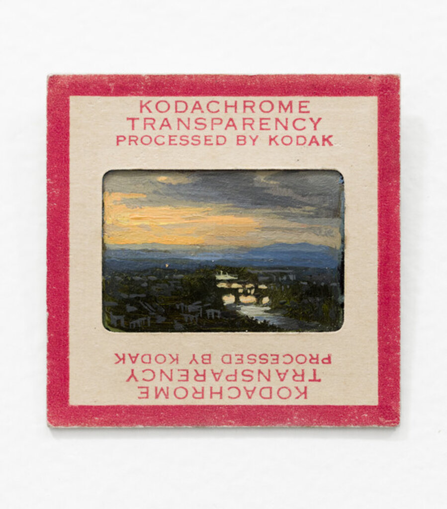 Kodak Chrome Film Painting - “Orange Sky”