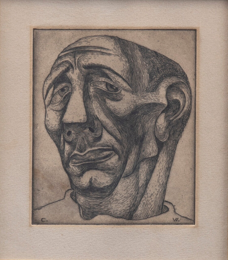 Untitled (head of a man)