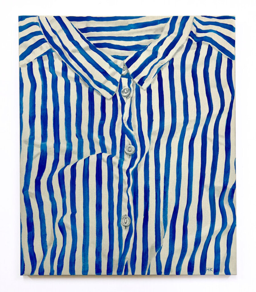Silk Blue Stripe