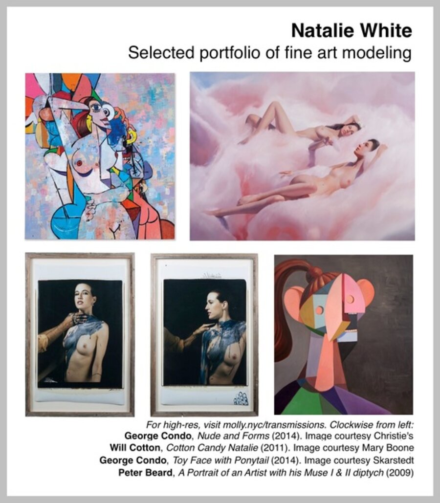 Private live drawing session
