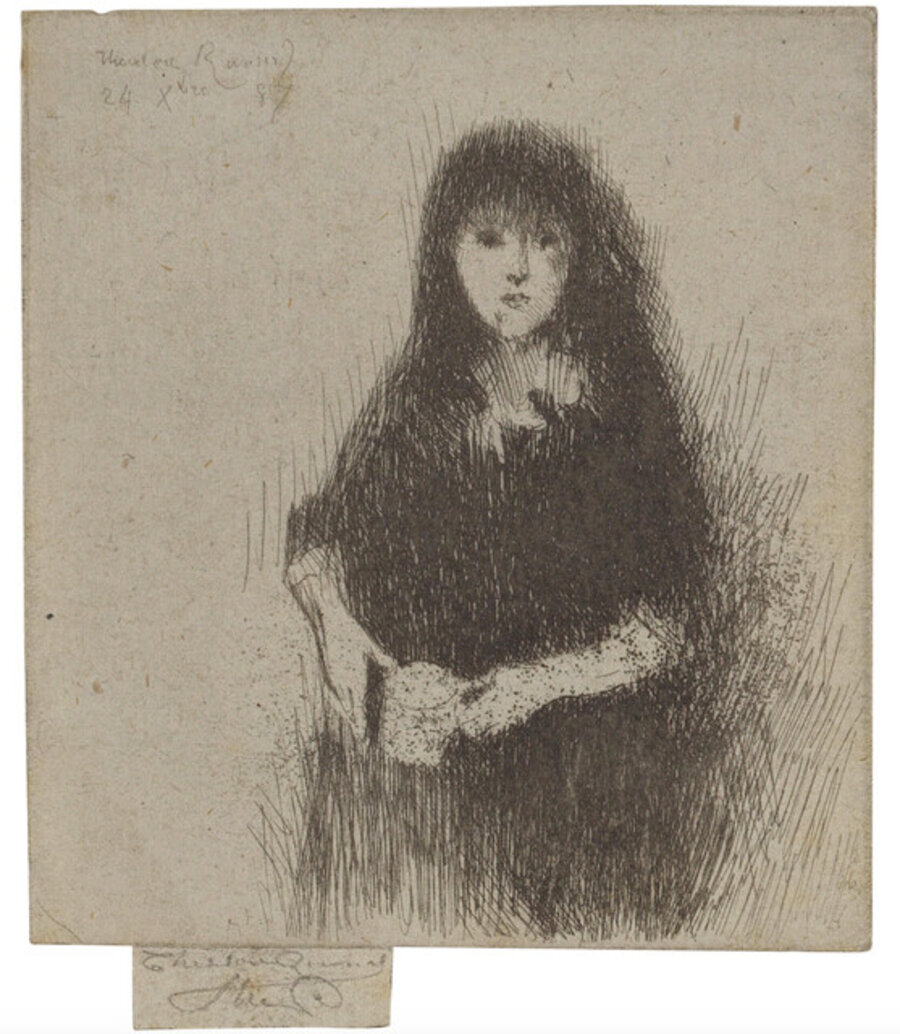 Portrait of a Little Spanish Girl
