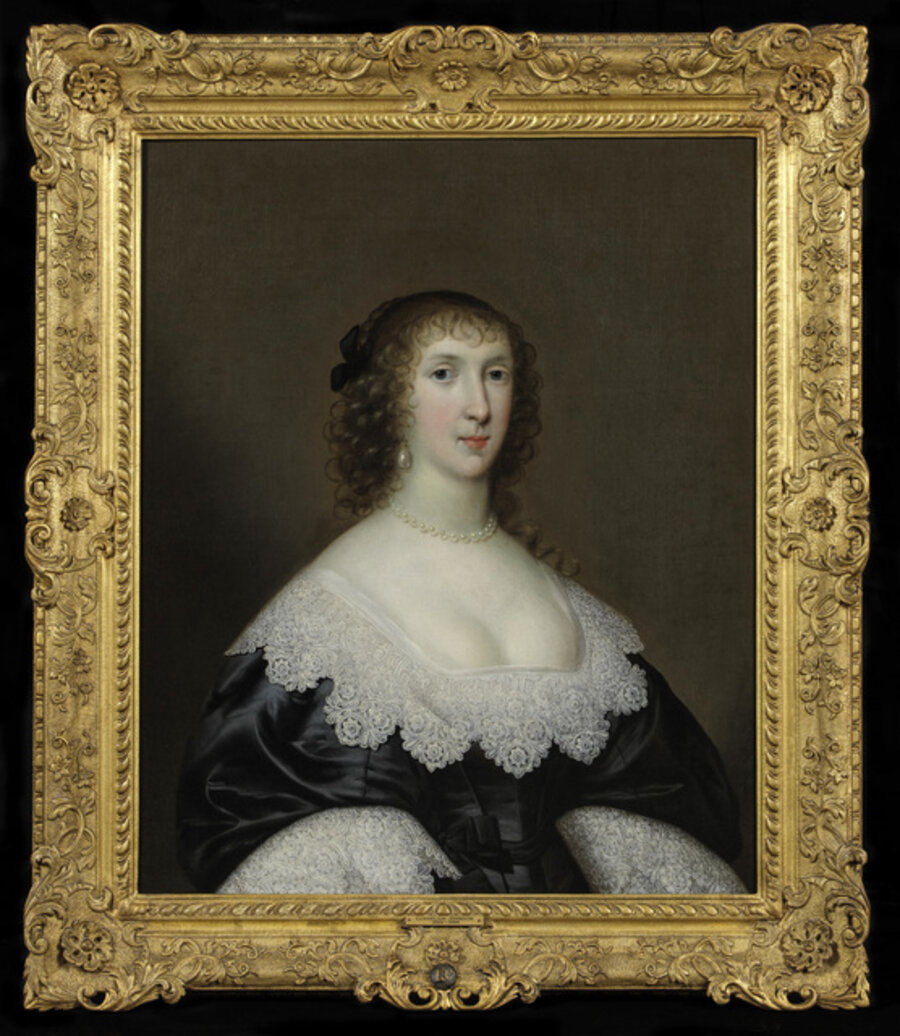 Portrait of Lady Elizabeth Craven (Nee Fairfax), wife of Sir William Craven of Lenchwick (1610-1655)