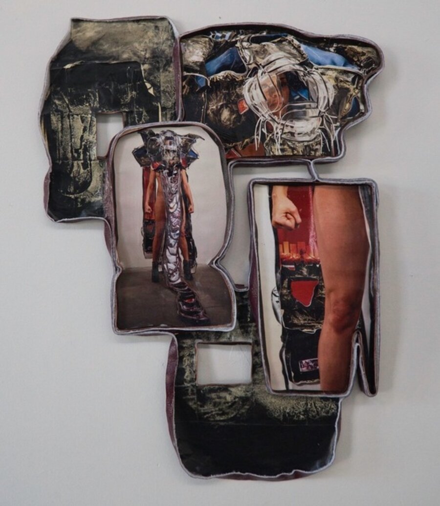 Mental landscape, Oozing layers. Hindsight cemented. II