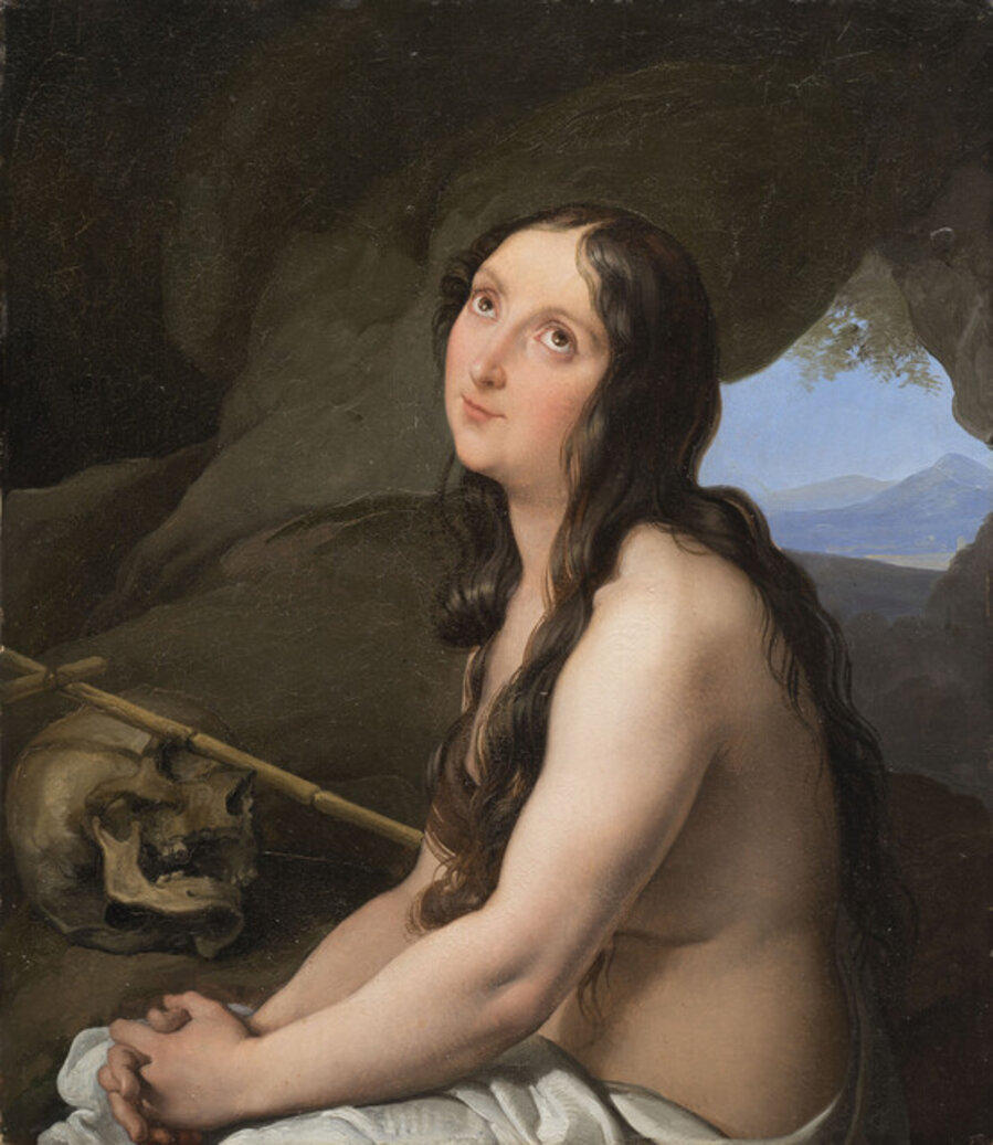 MADDALENA PENITENTE (RITRATTO DI CAROLINA ZUCCHI COME MADDALENA)