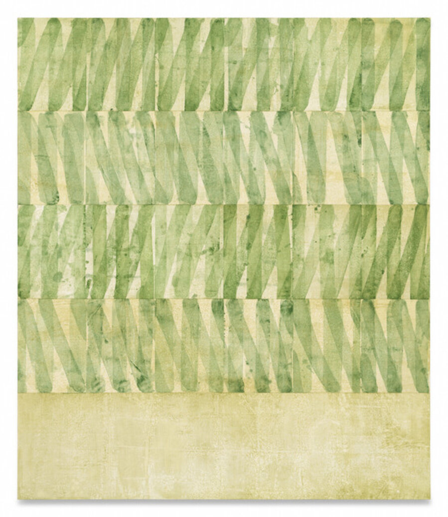 Untitled (5 Bands Terre Verte)