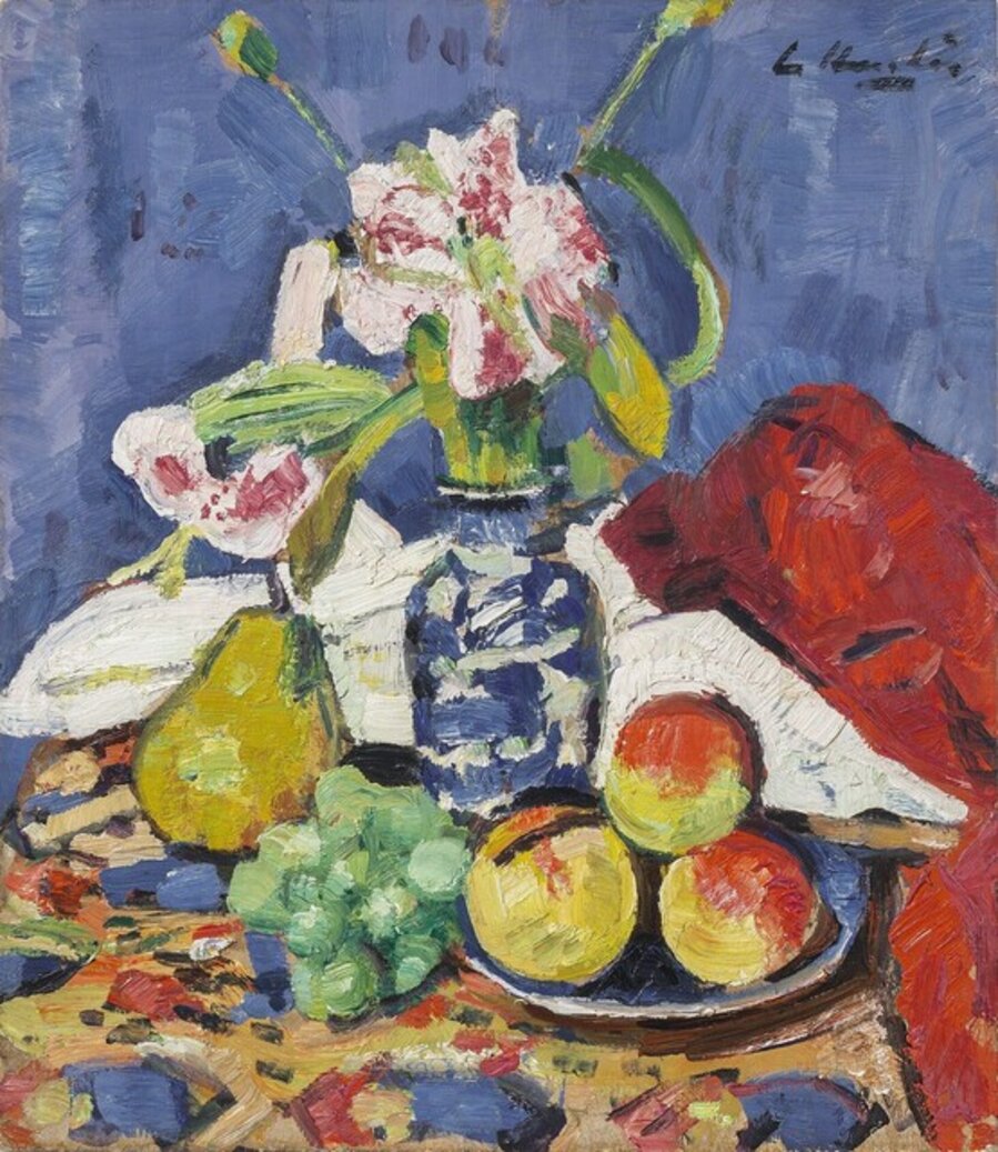 Still Life with Fruit and Flowers