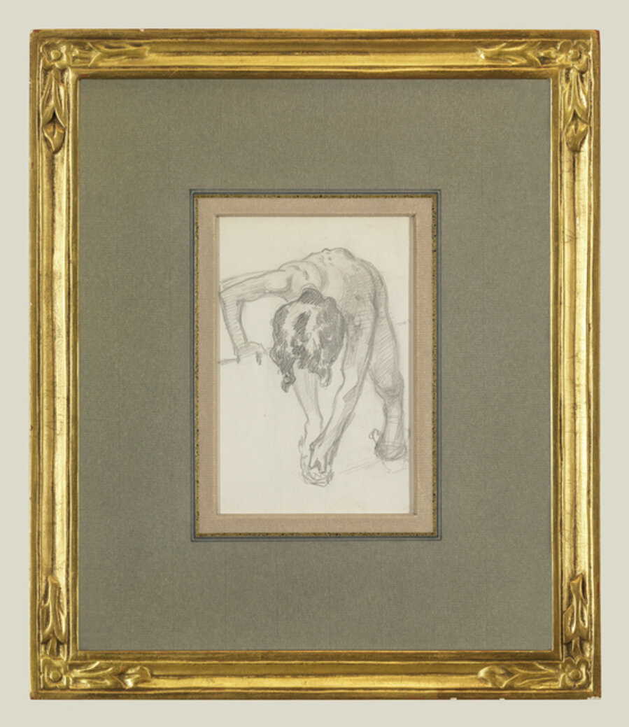 Figure Bending Over