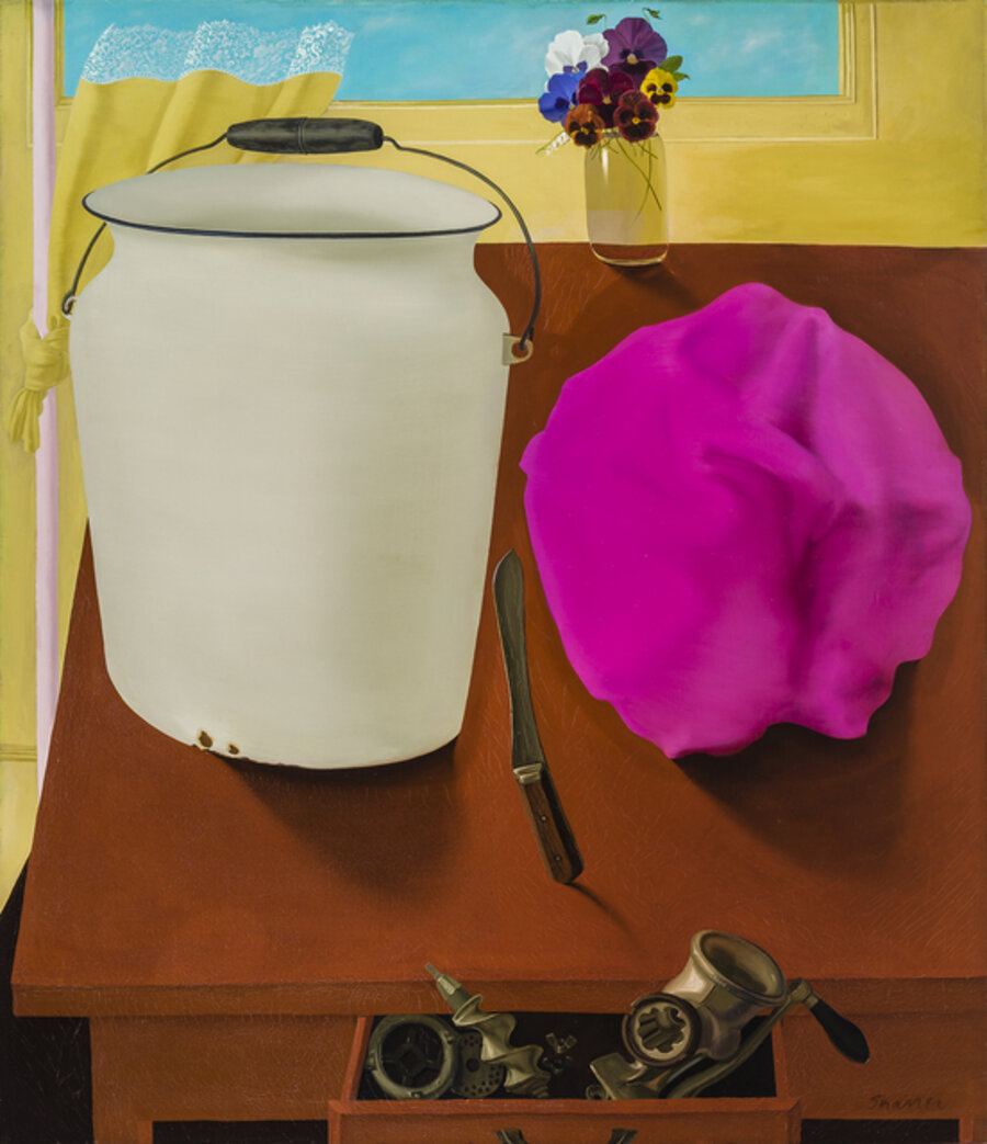 Still Life with White Pail