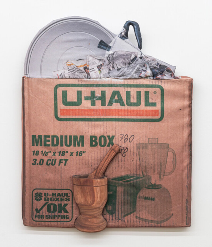 Uhaul Box: Pots, Pans and a Pilon