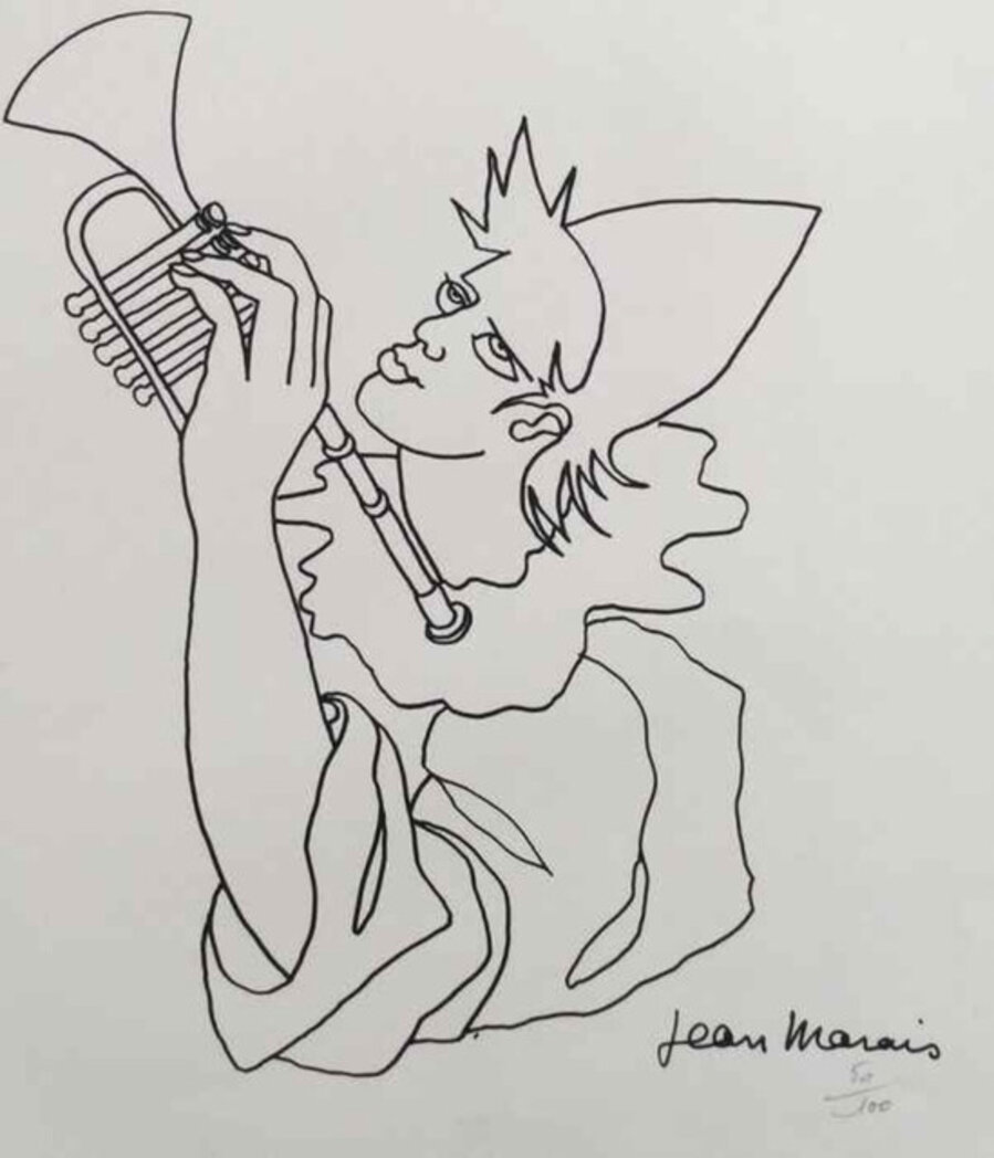 “Le Clown Musicien” (The Musician Clown)