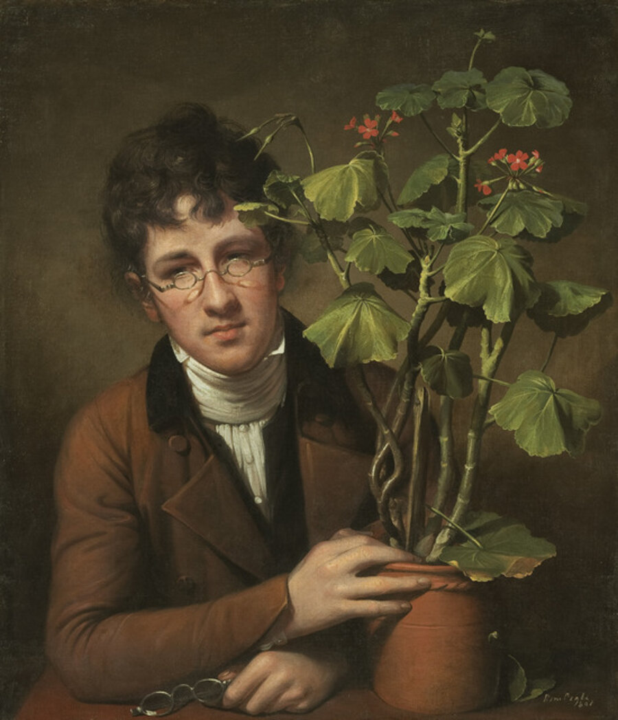 Rubens Peale with a Geranium