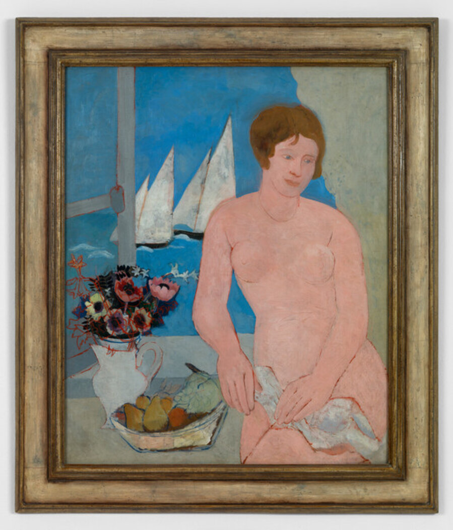 Nude with Yachts