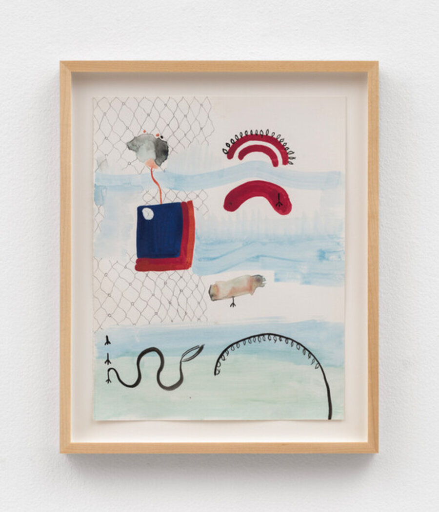 Untitled (Blue and Net)