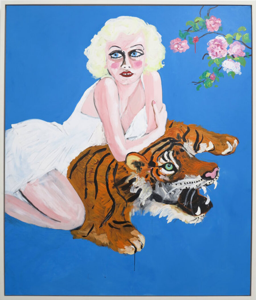 Jean Tiger Skin
