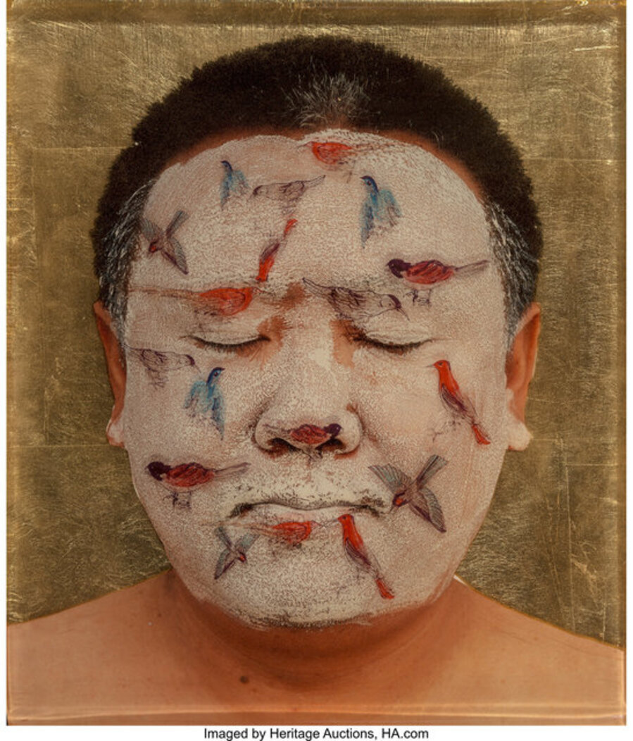 Untitled (Self Portrait with Birds)