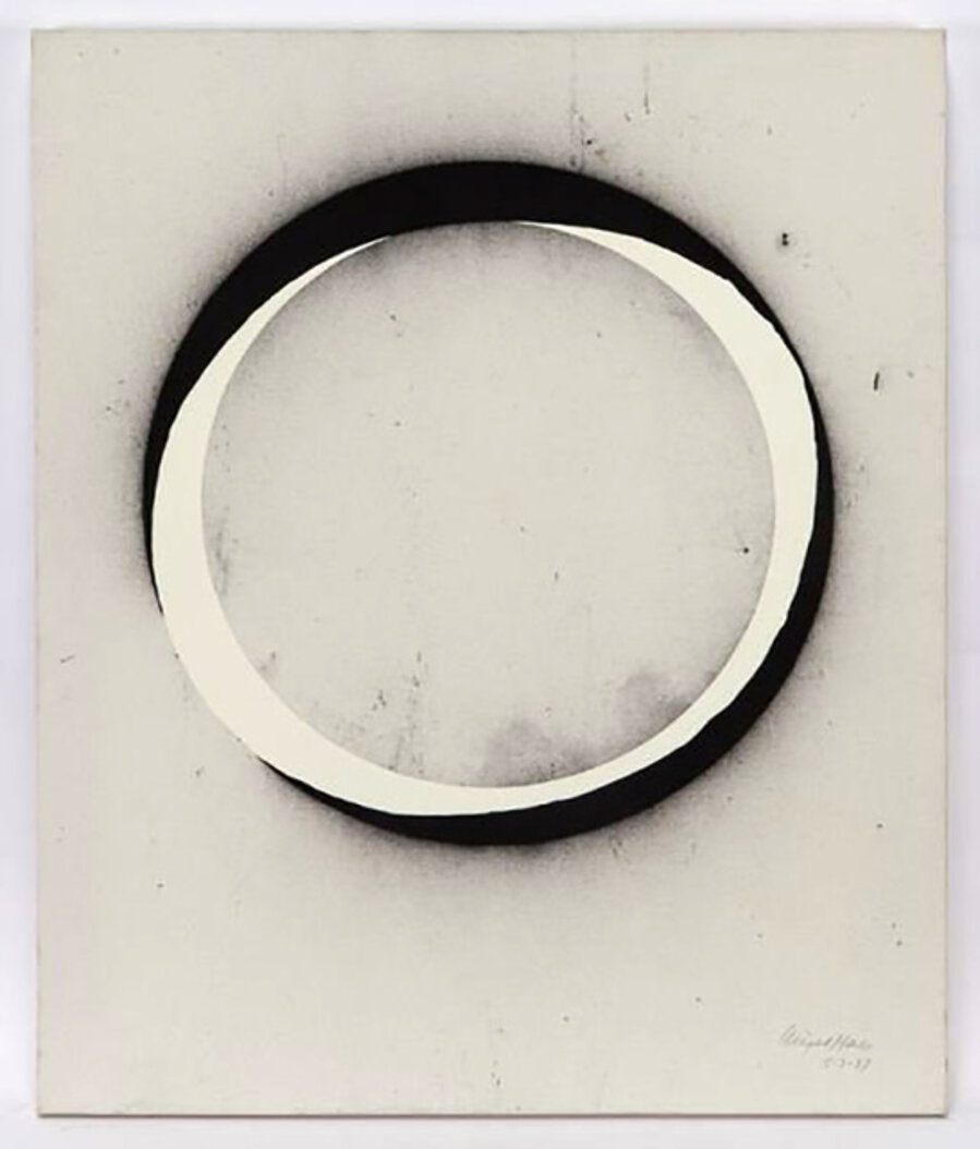 Nigel Hall - 5.3.97 - painting on canvas