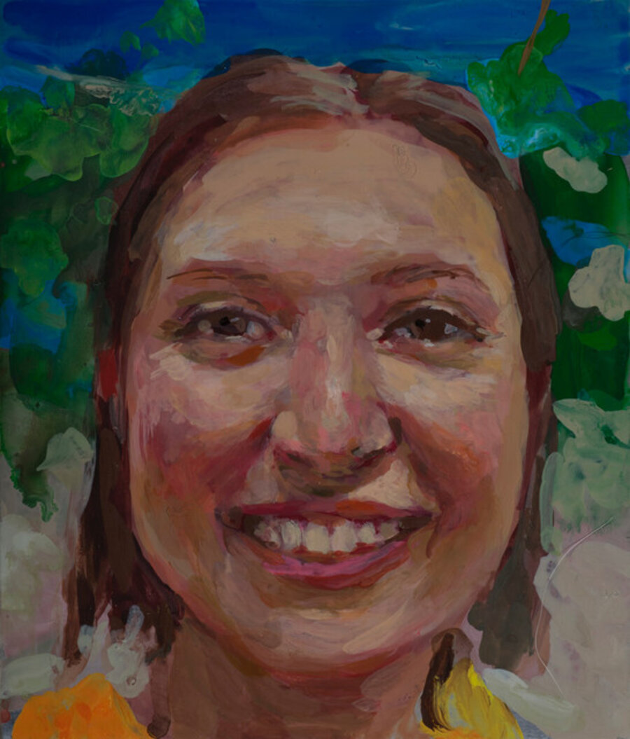 AI Human in a Virtual Garden