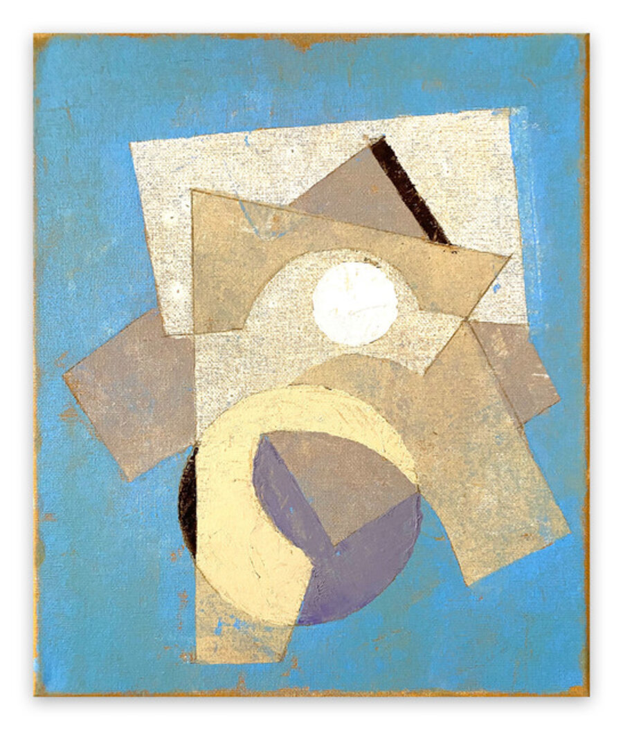 Ideas Series (Eclipse I) (Abstract painting)