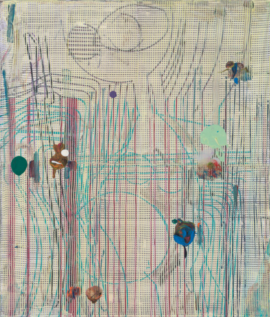 Farbe auf Leinwand 004