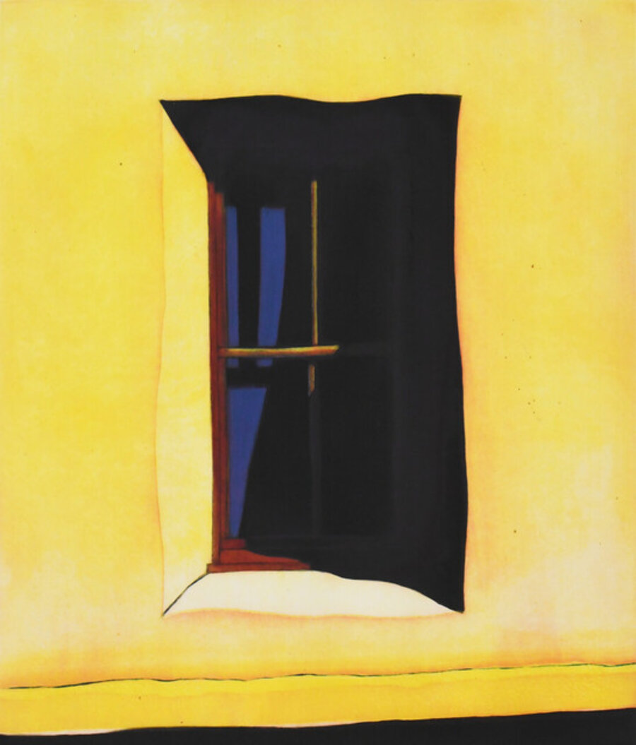 La Sombra de la Ventana Hacia el Oeste de la Capilla de San Antonio de Chacon