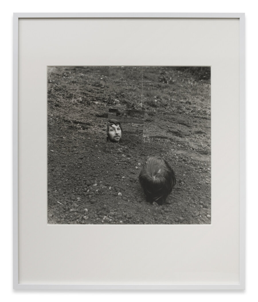 Self-Burial with Mirror