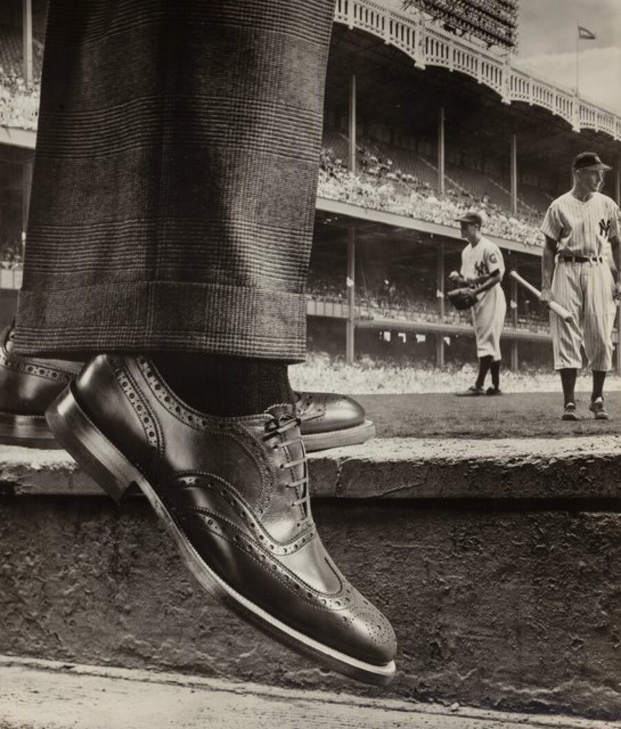 Shoe Ad and New York Yankees